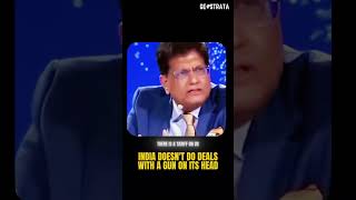 Piyush Goyal Re-asserting India's Stance on Tariff War | #India #Geopolitics #Diplomacy #news