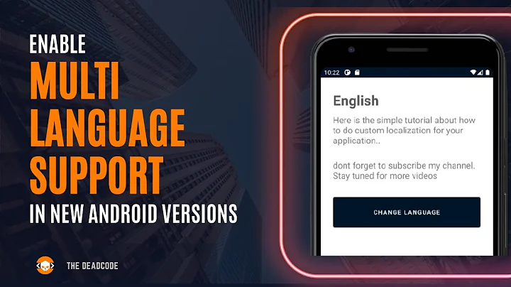 How to change App Language programmatically | In New Android Version | SOLVED | Step By Step | 2022