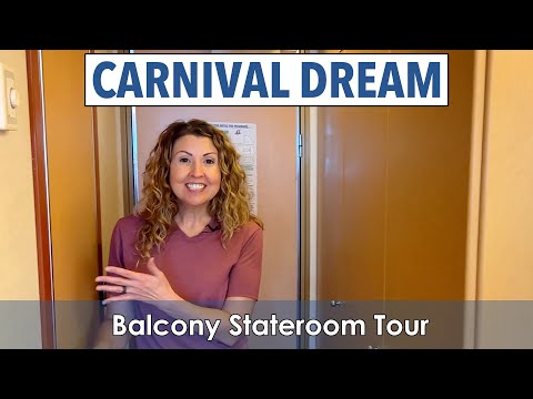 Vídeo: Carnaval Dream Cruise Ship Cabins