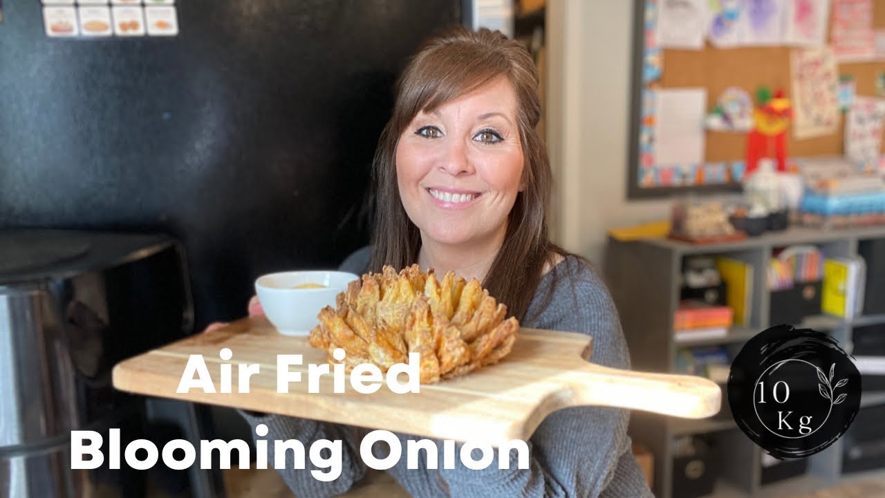 Air Fryer Blooming Onion - Upstate Ramblings