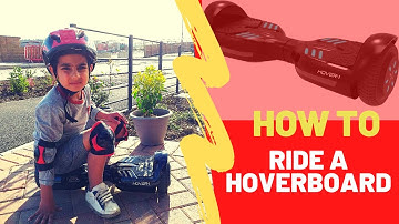 How to Ride a Hoverboard - Tutorial for Beginners - HOVER 1 SUPERSTAR