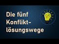 Konflikte lösen – Die 5 Konfliktlösungswege