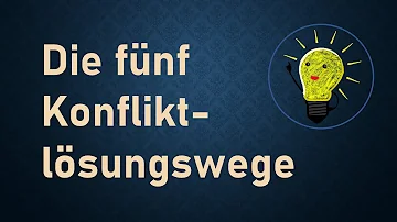 Warum sollte man Konflikte lösen?