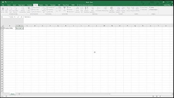 Product Mix Problem   Excel Set up