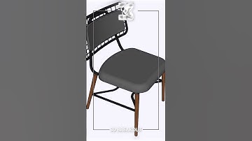 Cadeira Flora 3D Model Sketchup