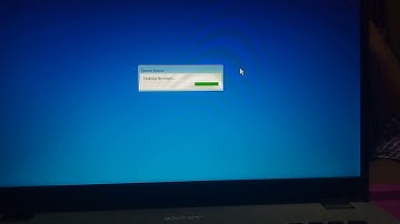 How to fix system restore finalizing file restore?