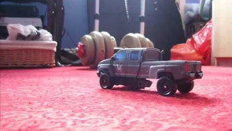 Ironhide transformation stop motion