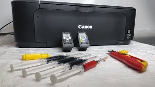 Заправка картриджей PG440 и CL441 на Canon MG3540 MG3640 MG2240 MG4240 в домашних условиях