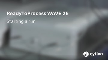 ReadyToProcess WAVE™ 25 bioreactor tutorial:  How to start a run