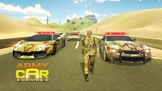 US Army Extreme Car Driver (by Brilliant Gamez) Android Gameplay [HD] screenshot 2