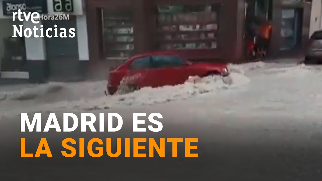 DANA: Estas son las IMÁGENES VIRALES que deja la TROMBA de AGUA en MURCIA | RTVE Noticias