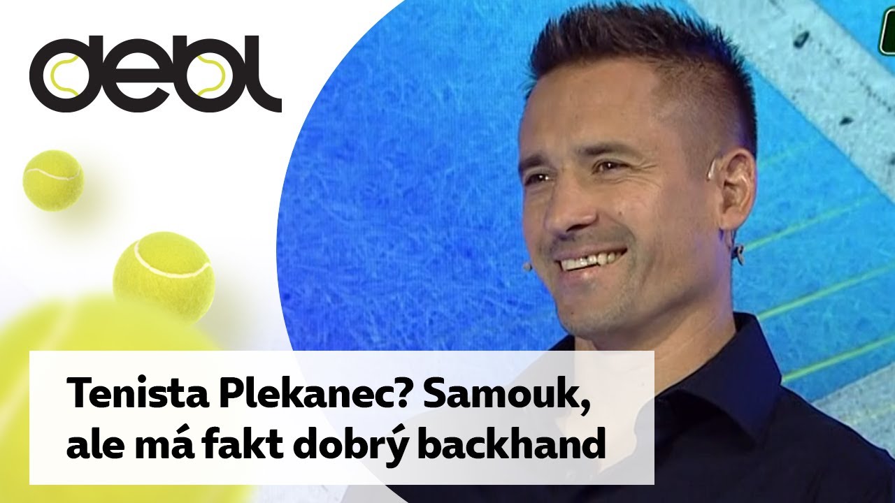 Tenista Plekanec? Samouk, který má fakt dobrý backhand - YouTube