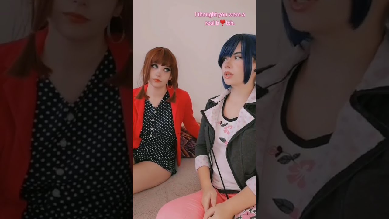 When I first met you | Marinette Dupain-Cheng and Lila Rossi #cosplay | Miraculous Ladybug