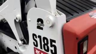 2012 BOBCAT S185 - Cab , Heat, 2 SPEED! Only 452 hours. Kubota Diesel Call Tri-State Bobcat!
