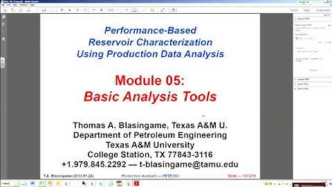 Decline Type Curve 2 - Formation Evaluation Course - Video 14