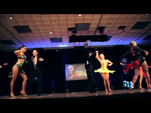 On2 finals division - warmup / freestyle at the 2010 World Latin Dance Cup