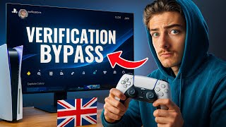 Playstation Age Check Bypass for UK! *TUTORIAL* PS5 Verification in The UK Bypass