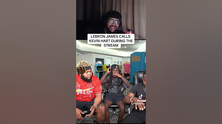 Lebron James calls Kevin hart during the stream #kaicenat #druski #kevinhart #lebronjames #shorts