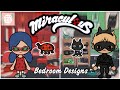 MIRACULOUS BEDROOM DESIGNS ✨ CAT NOIR & LADYBUG 😸 🐞 TOCA LIFE WORLD