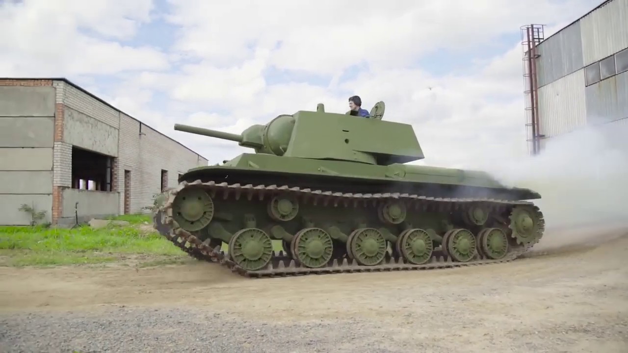 Настоящий КВ 1! Окно в историю!