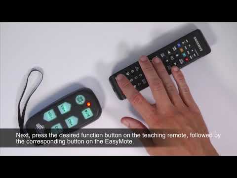 How to program the EasyMote TV Remote by Continu.us