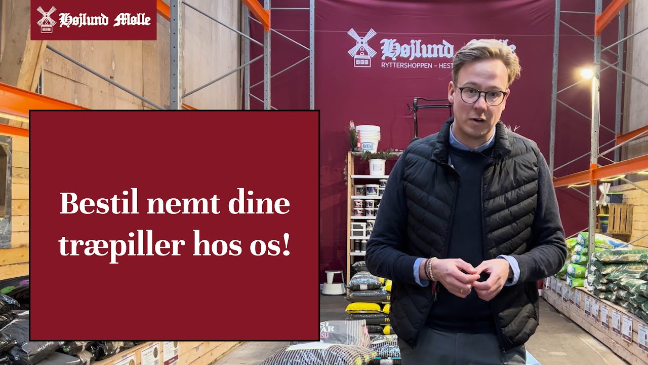 Højlund Mølle - Køb dine træpiller nemt og trygt i vores webshop