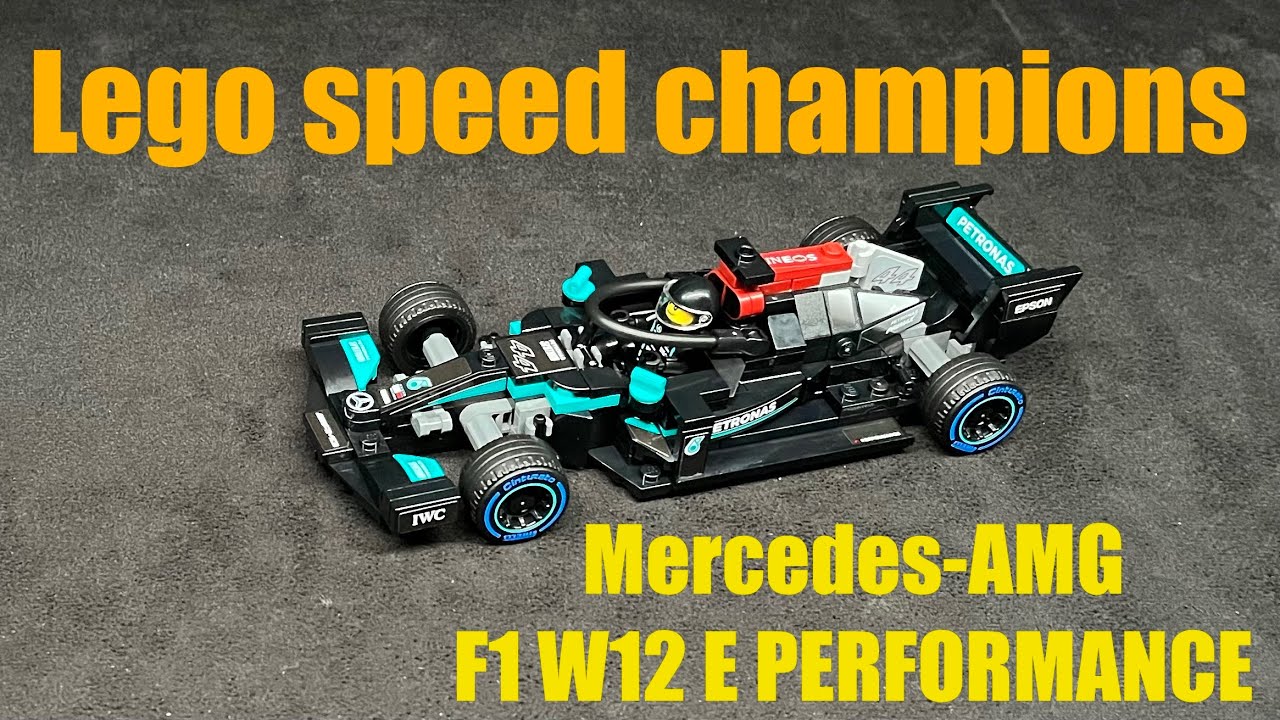 LEGO Speed Champions Mercedes-AMG F1 W12 E Performance & Mercedes