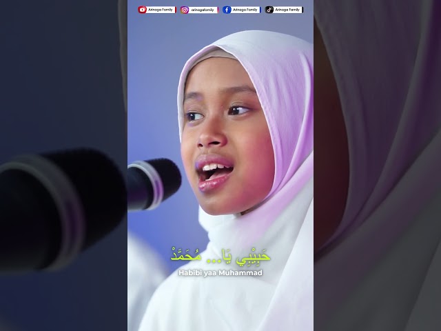 Arinaga Family -  Rahmatun Lil'alameen (Cover Short Video) Part 1 class=