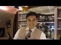 A380 First Class: SHOWER & BAR - Dubai Lounge - Emirates Airlines