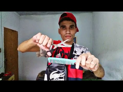 ASMR BARBEIRO CARIOCA CORTANDO SEU CABELO ✂️💈 (corte do jaca)