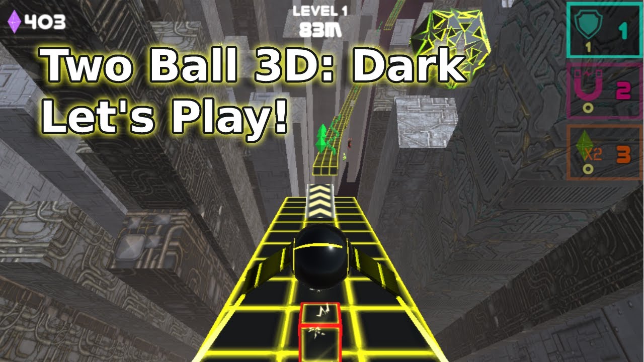 Two Ball 3D Dark Unblocked Two Player