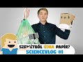 Megnéztem hogyan lesz a Szemétből újra Papír! - ScienceVlog#1