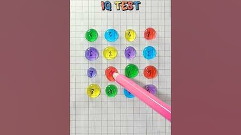 Vẽ một đường nối từ 1 đến 10 #shorts #iqtest #quiz #games #test #questions