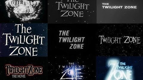 The Twilight Zone - All Openings (1959 - 2002)