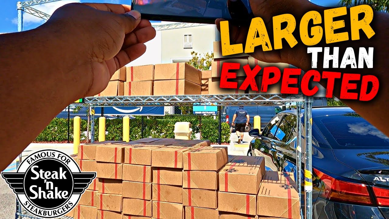 803 Amazon Catering Order A Day In The Life Of A Delivery Driver