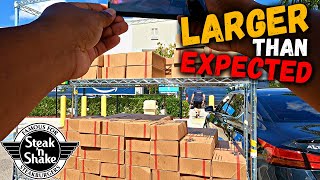 $803 Amazon Catering Order | A Day In The Life Of A Delivery Driver (DeliverThat)