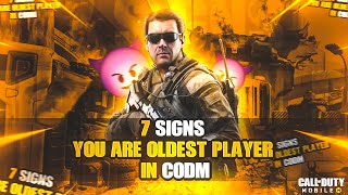 7 sign you are oldest player in codm | codm season 3 | CODM | 5 signs oldest players in codm