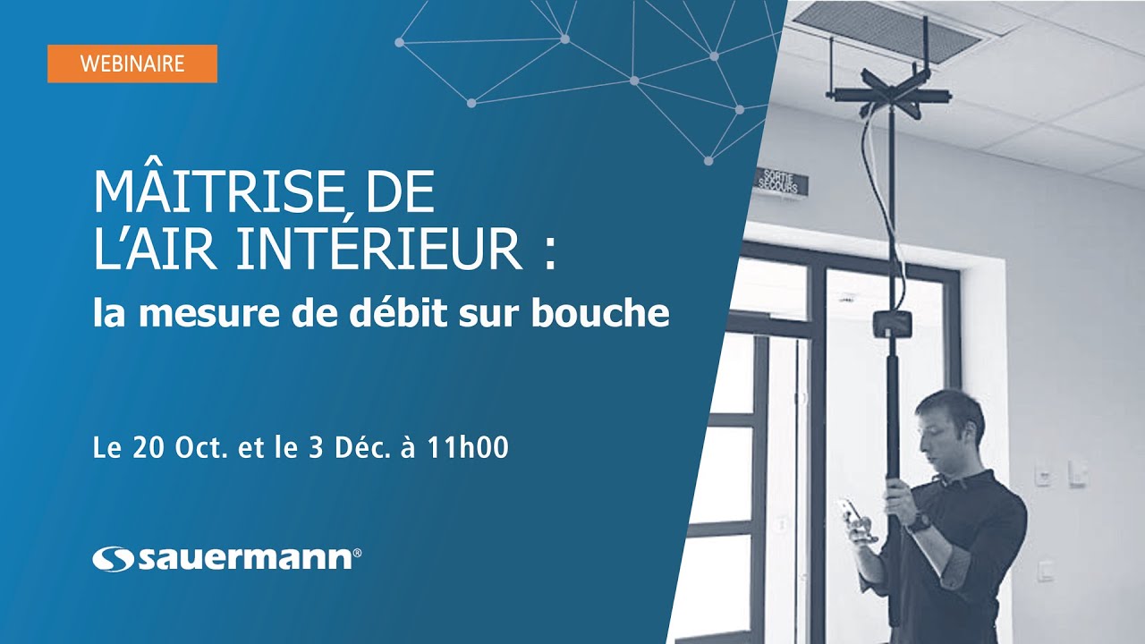 WEBINAIRE : Maîtrise de l’air intérieur : la mesure sur bouche
