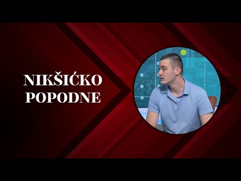 NIKŠIĆKO POPODNE: Ivo Banićević, student 29. 4. 2024.