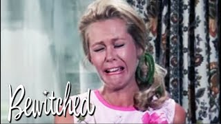 When Samantha Can’t Stop Crying | Bewitched