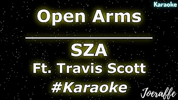 SZA - Open Arms Ft. Travis Scott (Karaoke)