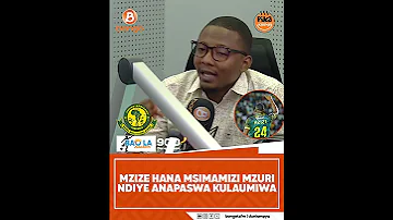 MZIZE HANA MSIMAMIZI MZURI NDIYE ANAPASWA KULAUMIWA Chisanojr Sikiliza Bao La Baolaasubuhi 