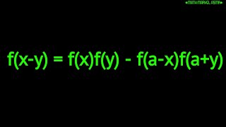 Solving an interesting functional equation #challengingmathproblems #Functions #FuntionalEquations