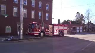 Thomaston Engine 3 Responding, SCREAMING Q Siren and Air Horn!!!