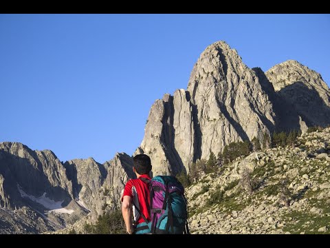 Aguja de Perramó, Vía Fabrés-Feiner IV+ 240 m.