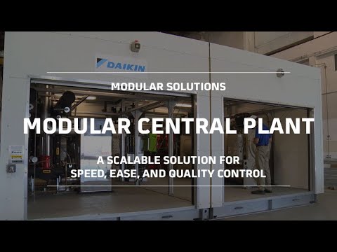 Daikin Modular Central Plants Installation