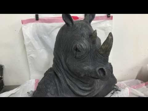 Rhino Halloween Mask