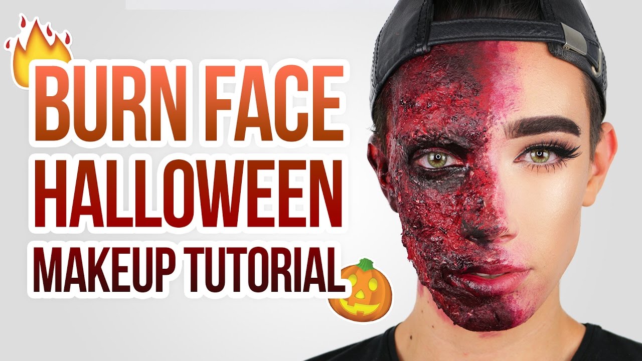 EASY BURN SPECIAL FX HALLOWEEN MAKEUP TUTORIAL JCharlesBeauty