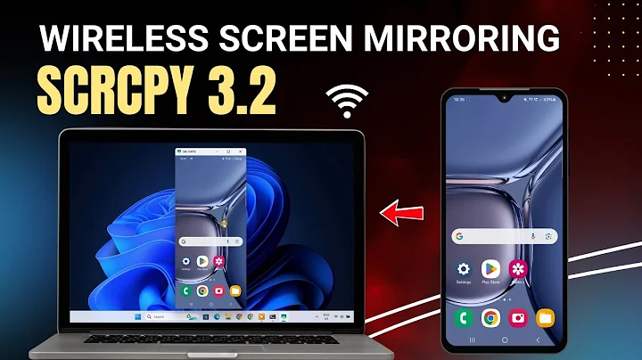 Control & Mirroring Android to PC over WiFi | SCRCPY Wireless Connection