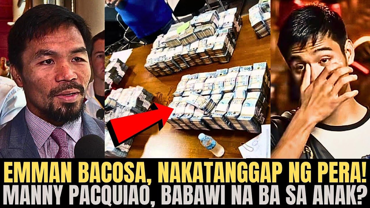 EMMAN BACOSA, NAKATANGGAP NG MILYON MILYONG PERA MULA SA AMA! GRABE ITO! BUONG DETALYE, ALAMIN!